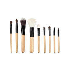 9pcs Professional Makeup Brushes Set Wool Cosmetics Tools Eyeshadow Lip Foundation Brush for Women