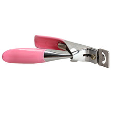 Acrylic Manicure UV Gel Nail Art Clippers Cutter Tips Pink Handle