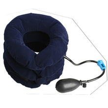Air Cervical Neck Traction Headache Back Soft Brace Fatigue Relief Massager BS88