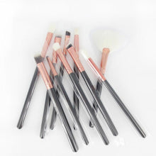 All brushes are made with animal hair and fiber 15PCS/1Set Cosmetic Makeup Brush Brushes Set Foundation Powder Eyeshadow Anne