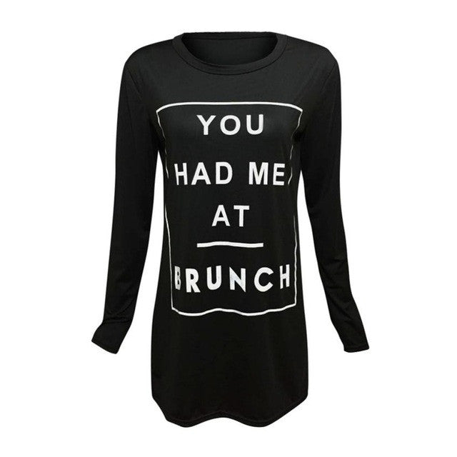 American Apparel 2017 women's t shirt Letter Print Women Long Sleeve Spring Summer Tee tops ropa mujer camisetas femininas #25