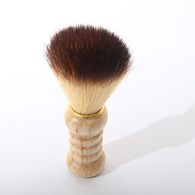 Artificial Fiber Shave Shaving Razor Brush Wood Handle Mustache Brushes For Men Clearance Beard Tools