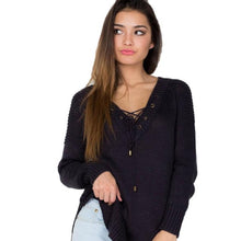 Autumn And Spring Fahsion 2016 Women Pullover V Neck Long Sleeve Knitted Size Split Long Tops Sweater Loose Casual WOmen Sweater