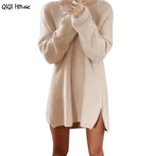Autumn Winter Sweater Zipper Long Sleeve Loose Kintted Women Outwear Basic Pullovers Winterkleding Vrouwen Sweter Mujer#A125