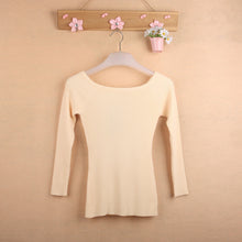 Autumn and Winter Basic Women Sweater Strapless Slash Neck Knitting Sweater Top Thread Slim70058