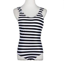 Backless Jumpsuit Sexy Cross Bandage Halter Women Bodysuit Striped Summer Beachwear Padded Sexy Rompers#121