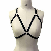 Bandage Top Cross Bandage Sexy Lingerie Women Harness Bra Elastic Cage Bra Strappy Crop Top Mujer#B808