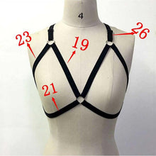 Bandage Top Cross Bandage Sexy Lingerie Women Harness Bra Elastic Cage Bra Strappy Crop Top Mujer#B808