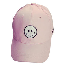 Baseball Cap Smile Embroidery Adjustable Unisex Summer Snapback Caps Flat Hat Casual Caps Gorro Feminino#121