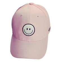 Baseball Cap Smile Embroidery Adjustable Unisex Summer Snapback Caps Flat Hat Casual Caps Gorro Feminino#121