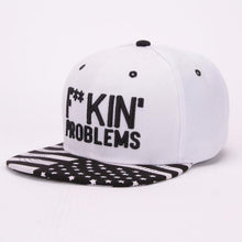 Baseball Caps Outdoor Hat F**K IN PROBLEMS Letter Embroidery Breathable Cotton Sun Shade Cap #2415