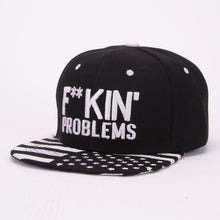 Baseball Caps Outdoor Hat F**K IN PROBLEMS Letter Embroidery Breathable Cotton Sun Shade Cap #2415