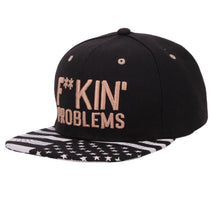 Baseball Caps Outdoor Hat F**K IN PROBLEMS Letter Embroidery Breathable Cotton Sun Shade Cap #2415