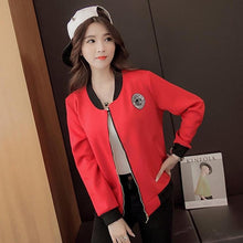 Baseball Jacket Women Pink Coats Solid Zipper Chaqueta 2016 Autumn Fashion Wear Basic Campera Mujer#C817