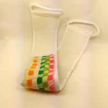 Bath Brush Sponge Flax Scrubber for Glove Bubble Flower Wash Towel Curtain Bathroom