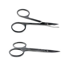 Beauty Curved Edge Eyebrow Hair Scissor Steel Cutter stainless