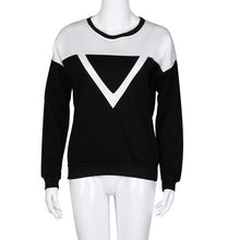 Best Friends Sweatshirt Women Patchwork Long Sleeve Loose Plus Size 2XL Pullovers Sweatshirts Tracksuit Sudadera Mujer#C112