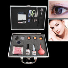 Best Makeup Women False Eyelash Extension Kit Cluster Eye Lashes Tool Set