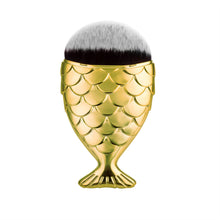 Best Price! 6*1.5*11cm Fish Scale Makeup Brush Fishtail Bottom Brush Powder Blush Makeup Cosmetic Brushes Tool Anne
