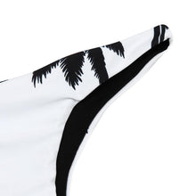 Bikinis Women Bandage Crop Top Printing Beach Coconut Tree Backless Halter Top Strappy Bralette Short Bustier Top#B721