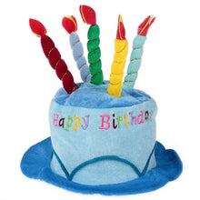 Birthday Cake Candle Hat Short Plush Adult Party Amusement Park Supplies Performing Dress Props Dog Cap