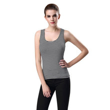 Black And White Striped Tank Top 2017 New Arrival Cotton Sleeveless Tank Tops For Women Camis cropped feminino #20