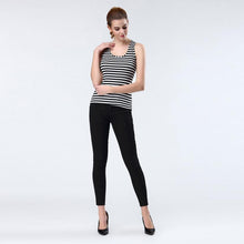 Black And White Striped Tank Top 2017 New Arrival Cotton Sleeveless Tank Tops For Women Camis cropped feminino #20