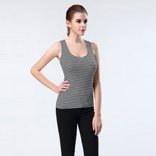 Black And White Striped Tank Top 2017 New Arrival Cotton Sleeveless Tank Tops For Women Camis cropped feminino #20