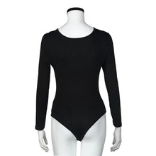 Black Bodysuit Long Sleeve Hollow Out Sexy Rompers For Women Slim One Piece Bodysuits For Women#A11