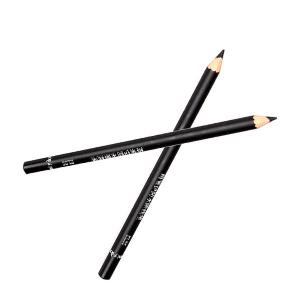 Black Eye Liner Smooth Cosmetic Makeup 2 Pcs Eyeliner Pencil