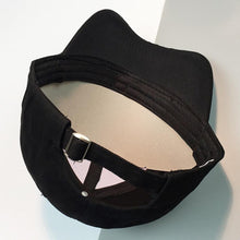Black White Embroidery Butterfly Snapback Cap 2017 New Fashion Cotton Adjustable Baseball Cap High quality Gorras Bone #01