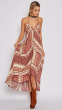 Blooming Jelly Asymmetrical Hem Print Backless Dress V Neck Strap Dress Bohemian Maxi Dress 2017
