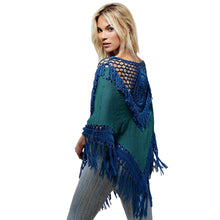 Blouses Summer 2017 Women Lace Hollow Hollow Tessal Bikini Cover Up Beach Sunscreen Batwing Shirts Women camisetas mujer #23