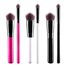 Bluser,powder,foundation 2pcs 3D Triangle Makeup Brush Set Blush Brush Premium Foundation Makeup Brush Anne