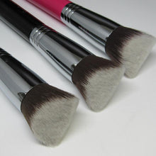 Bluser,powder,foundation 2pcs 3D Triangle Makeup Brush Set Blush Brush Premium Foundation Makeup Brush Anne