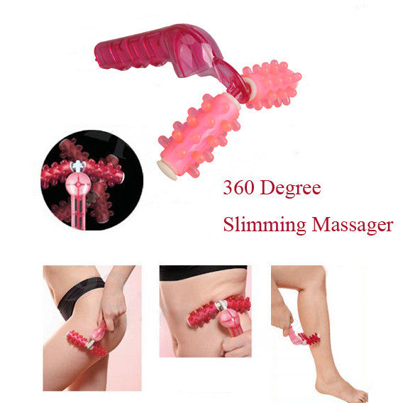 Body Massager Cell Roller Anti Fat Slimming Leg Cellulite Control Wheel Relax Roller Fat Burner Massager