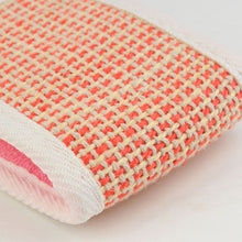 Body Skin Health Clean Exfoliating Flax Back Strap Sponge Bath Spa Scrubber