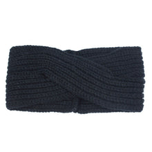 Bohemian Cross Headbands For Women Knitted Solid Elegant Headwear Warm Winter Handbands Diadema Pelo Muje#121