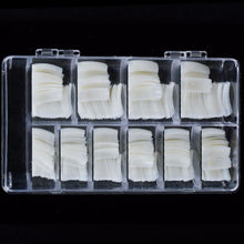 Box 500Pcs Clear White Natural French False Acrylic Nail Art Tips UV Gel DIY easier to hold and apply Anne