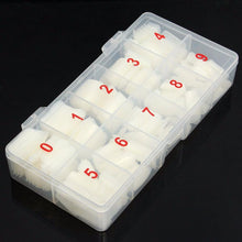 Box 500Pcs Clear White Natural French False Acrylic Nail Art Tips UV Gel DIY easier to hold and apply Anne