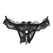 Bragas mujer 2017 Sexy Women Underpanties Pearl Lace Open Crotch Thongs And G-String Mesh Ladies Low Waist Underwear panties &03