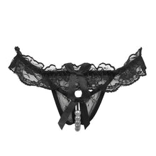 Bragas mujer 2017 Sexy Women Underpanties Pearl Lace Open Crotch Thongs And G-String Mesh Ladies Low Waist Underwear panties &03
