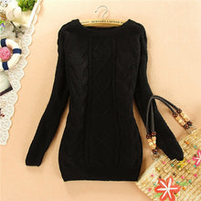Brand New Autumn Winter Female Mohair Sweater Plus Size Knitted Long Sleeve O-neck Pullovers Hot Sale 70077