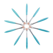 Brand New & High quality 10Pcs Makeup Eye Shadow Eyeliner Brush Sponge Applicator Tool Makeup Tool Anne