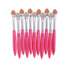 Brand New & High quality 10Pcs Makeup Eye Shadow Eyeliner Brush Sponge Applicator Tool Makeup Tool Anne