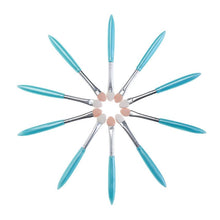 Brand New & High quality 10Pcs Makeup Eye Shadow Eyeliner Brush Sponge Applicator Tool Makeup Tool Anne