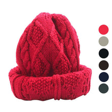 Brand New Winter Hat Unisex Men-Beanie Knitted Casual Caps Skullies Bone Twist Hats For Women #2087