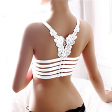 Breathable Tank Tops Women Fitness Halter Cropped Tanks Mesh Comfortable Strapless Bra Regata Feminina#121