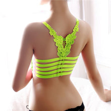 Breathable Tank Tops Women Fitness Halter Cropped Tanks Mesh Comfortable Strapless Bra Regata Feminina#121