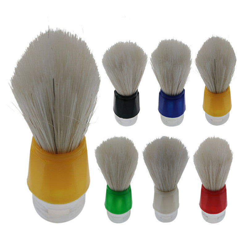 Bristles Shave Shaving Razor Brush Plastic Handle Mustache Brushes For Men Clearance Beard Tools